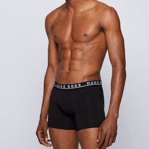HUGO BOSS - Three-pack of stretch-cotton boxer briefs
